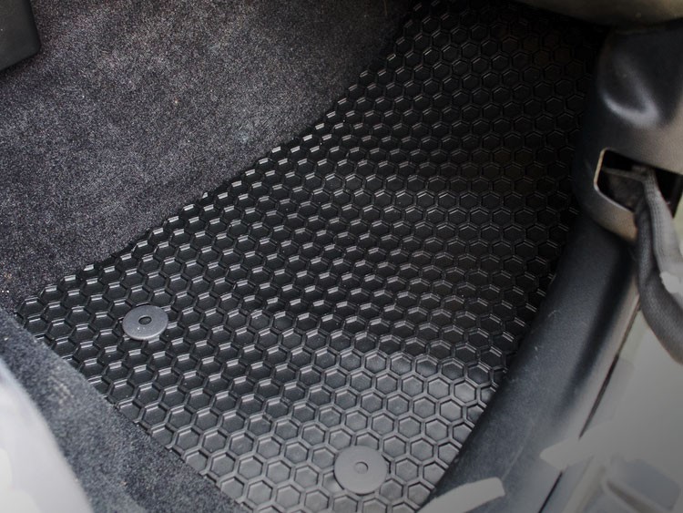 Jeep Wrangler JL Floor Mat Set All Weather Rubber Front/ Rear 4 Piece Set Black